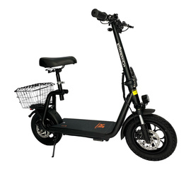 Электросамокат Kugoo С 1 Plus 48V, 10 Аh, Черный